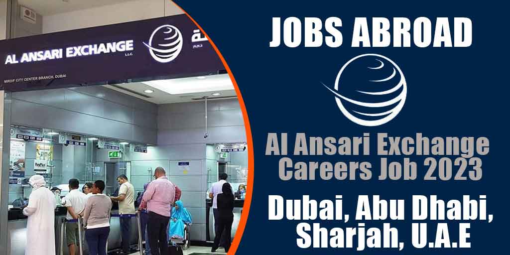 Al Ansari Exchange Careers Job 2023